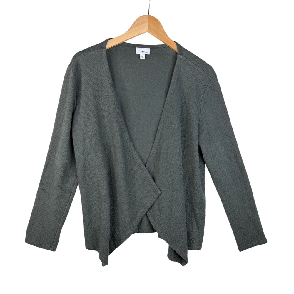 J. Jill PureJill Open Cardigan size Small Green